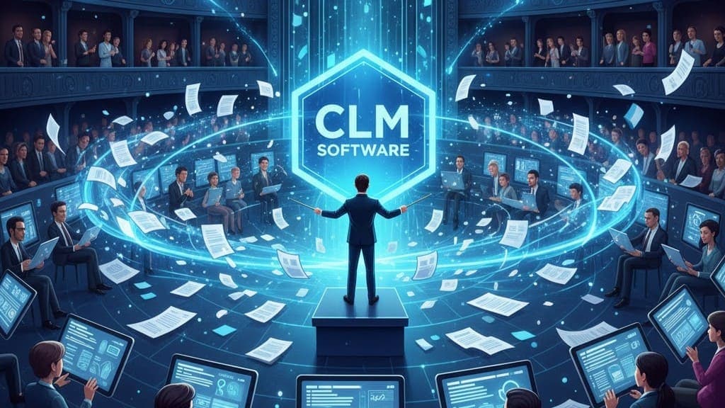 illustration du logiciel clm en tant que chef d'orchestre