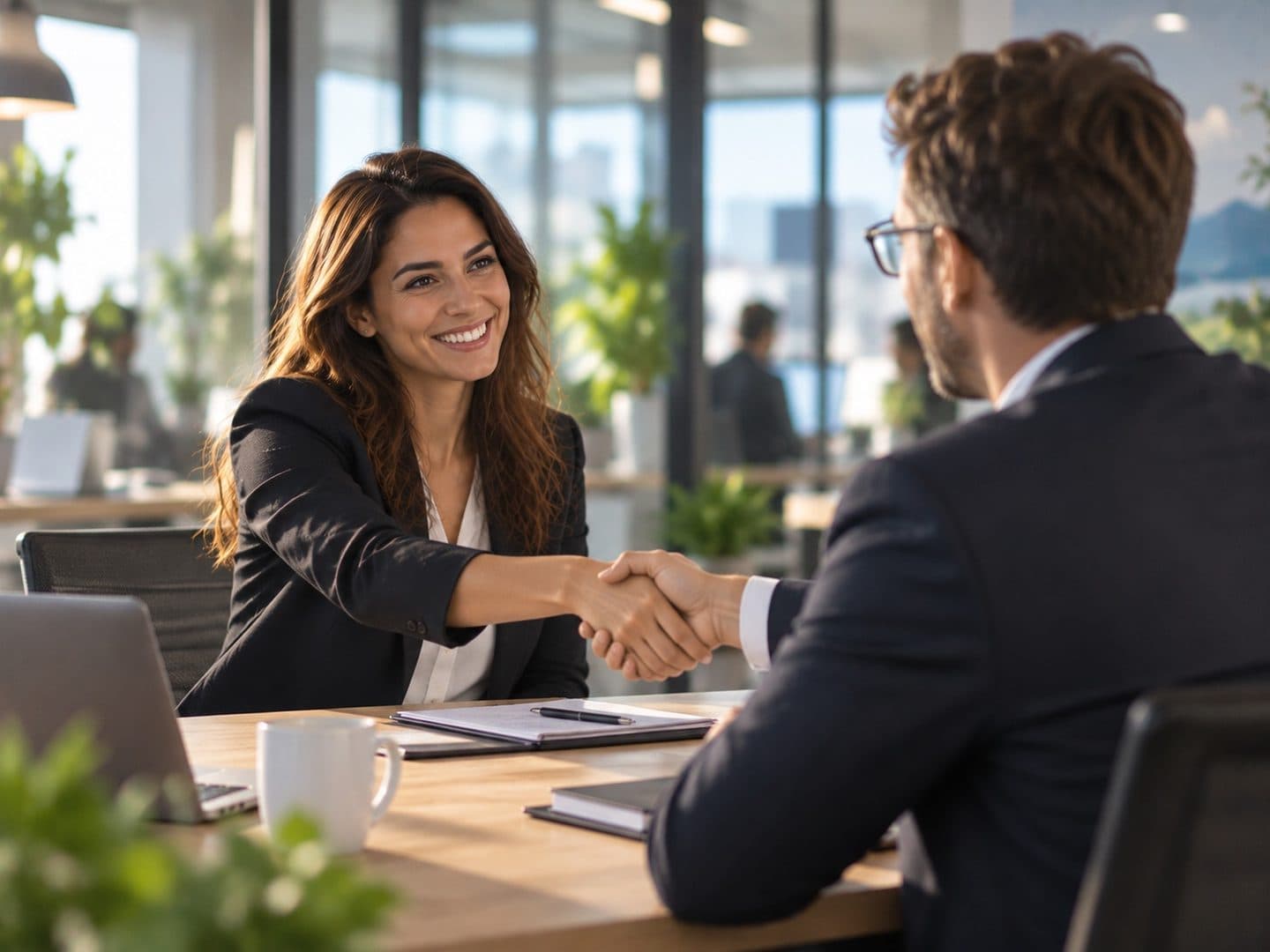Entretien de recrutement pour un poste de contract manager