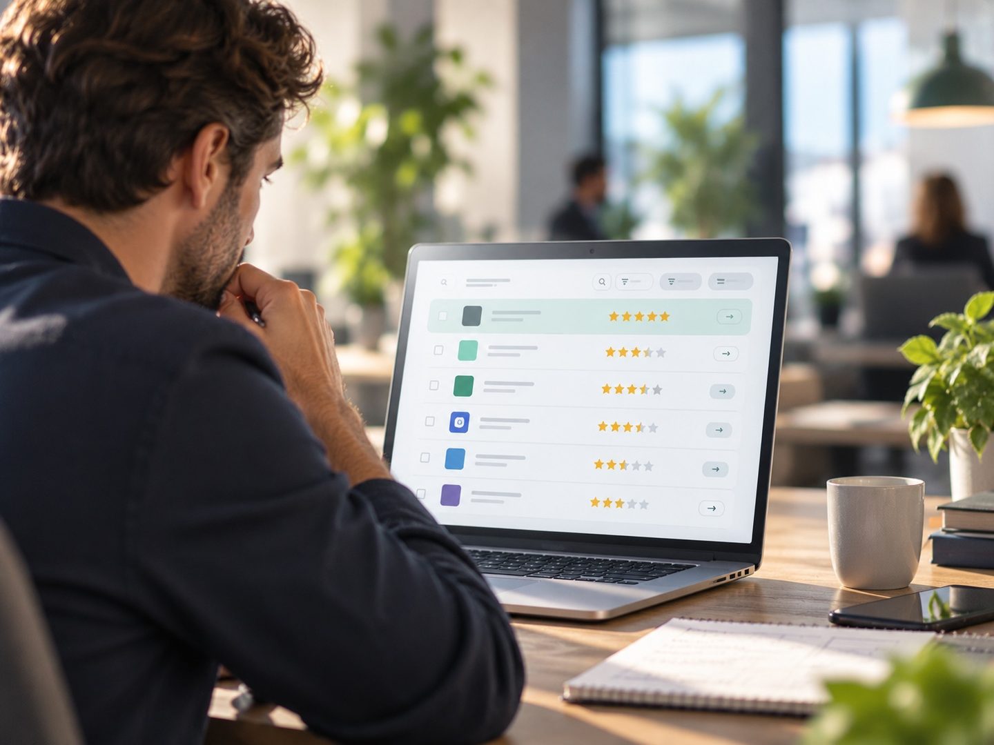 Comparaison de logiciels de contract management notés par étoiles
