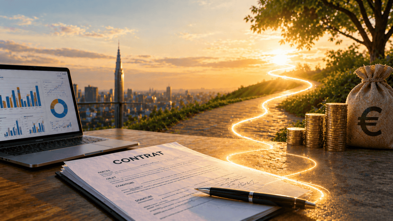 illustration du contrat au cash